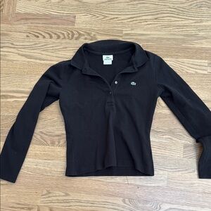 Lacoste Black Polo Shirt